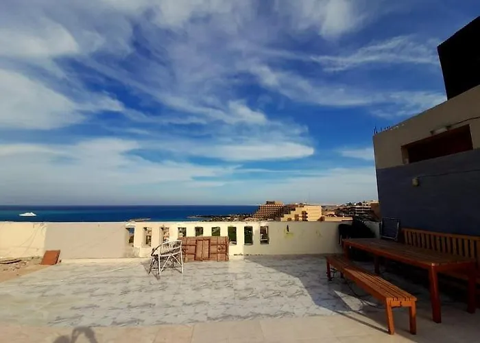 Elite Vip - With Sea View - Swimming Pool - Bbq Terrace - Near Apartment Hurghada