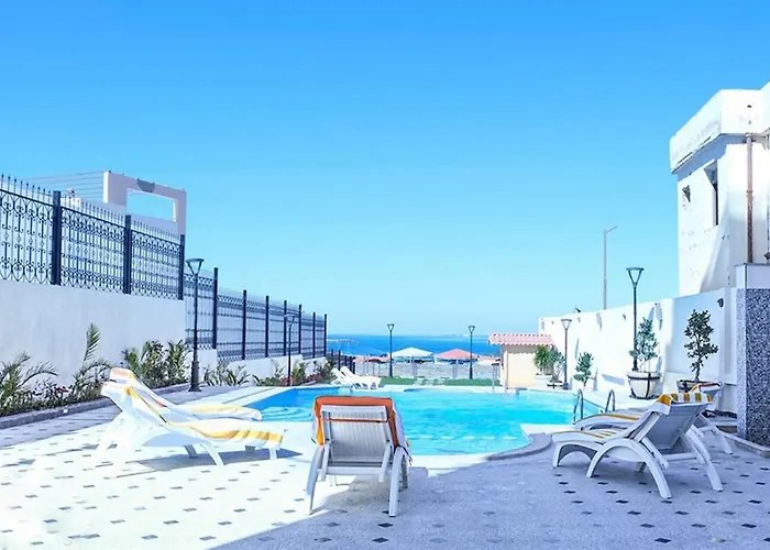Apartment Elite Vip - With Sea View - Swimming Pool - Bbq Terrace - Near